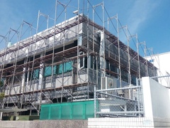 高雄系統鷹架搭設實景