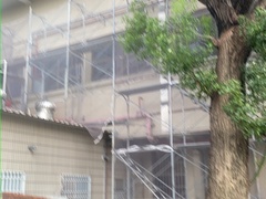 高雄外牆防護鷹架實績