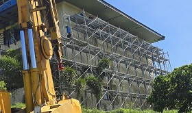 懸吊式施工架結構細節