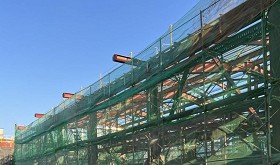 將軍鷹架團隊高空作業實景