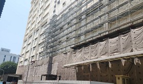 橋梁懸吊鷹架底部維修